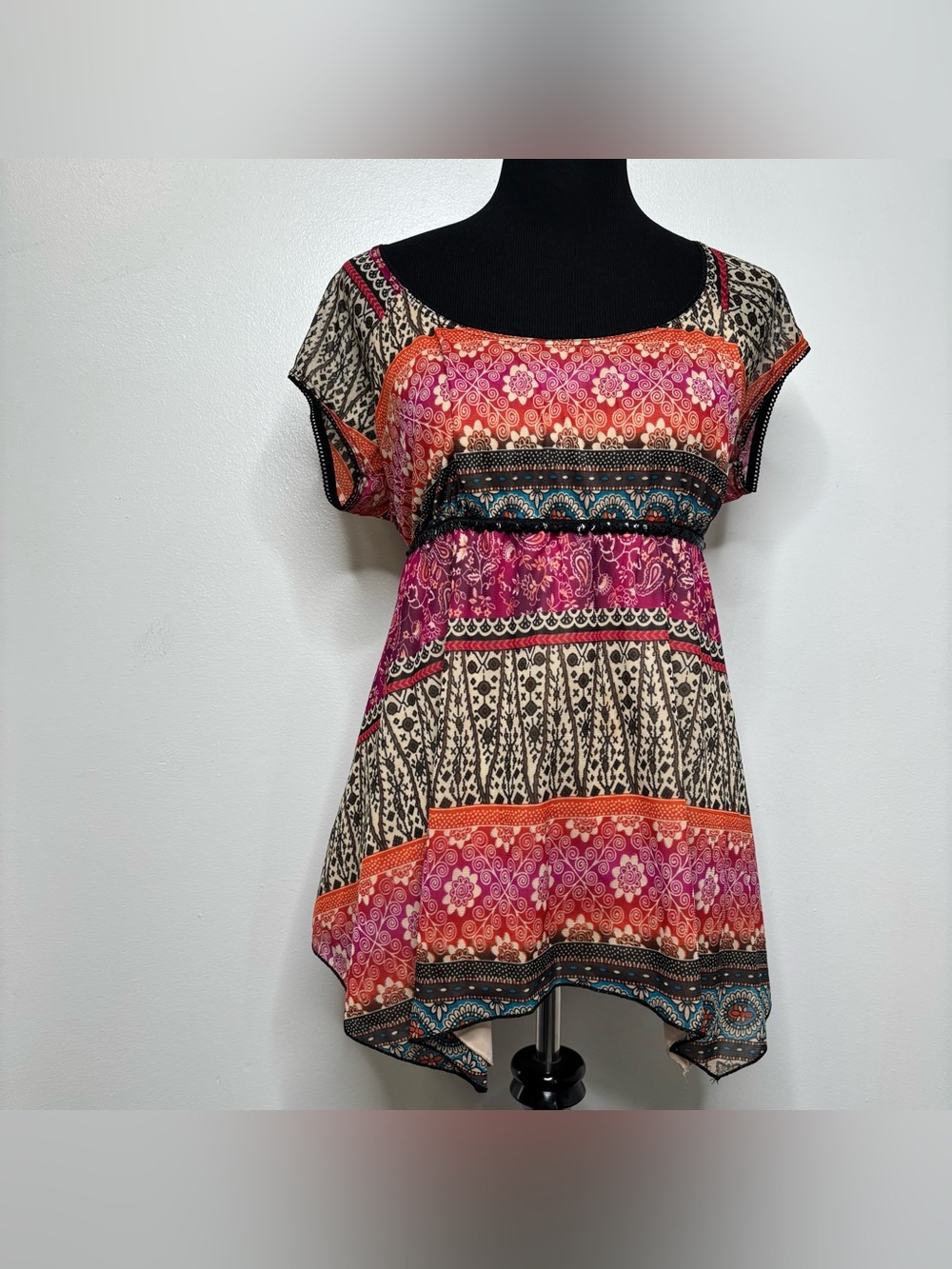 Women’s Y2K Fashion Bug Top Plus Size 18/20